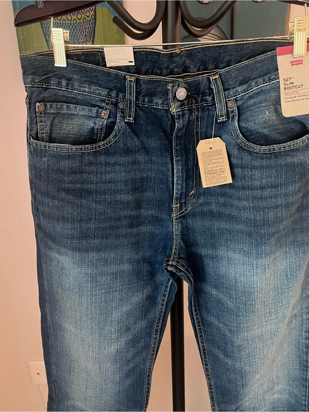 Levi's 527 Slim Bootcut Jeans - New With Tags - 34x34